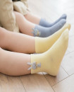 Girls 6-12 Years Rabbit Design Set of 5 Pairs Cotton Quarter Socks KS125